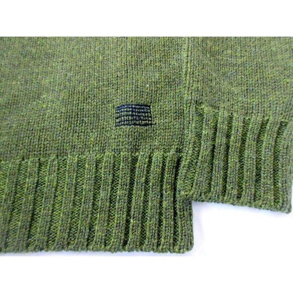 OOBE Brand Men's Edisto Crew Neck Virgin Wool Sweater Palma Green NWT Large - Picture 3 of 8